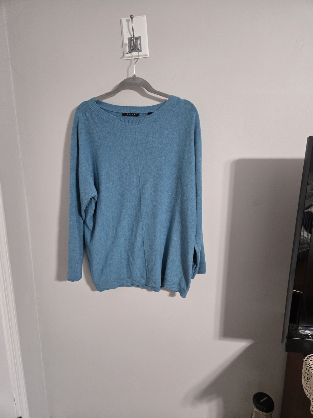 Cyrus Sky Blue Crewneck Sweater